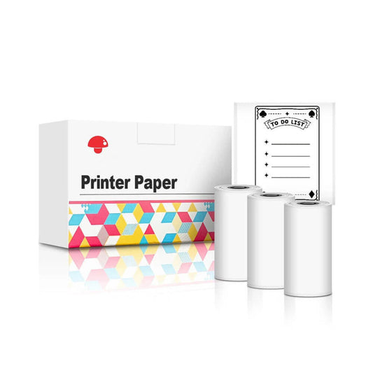 thermal sticker paper - white